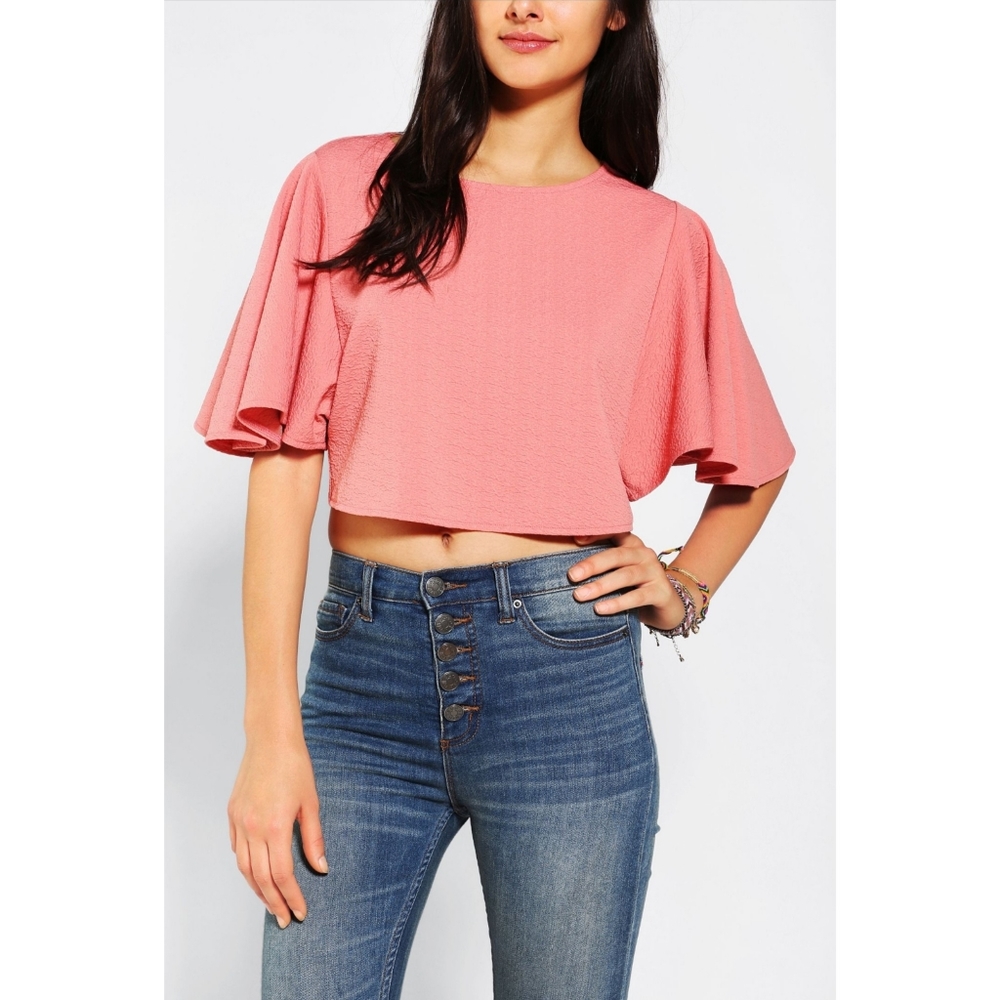 Flowy, Pink Urban Outfitters Crop Top